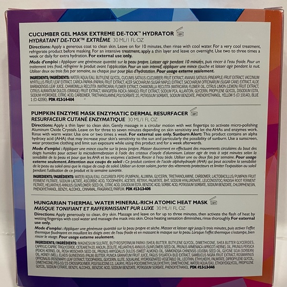 PETER THOMAS ROTH Mask Appeal 3-Piece Kit Cucumber Pumpkin Hungarian 1oz/30ml ea - Picture 3 of 4